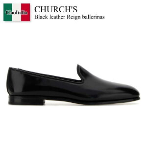 �y���ʌ���E�݌Ɍ���E�����ҏ����I�z �`���[�` / Church'S Black Leather Reign Ballerinas / DD01129EM / DD01129EM F0AAB / DD01129EMF0AAB / �p���v�X