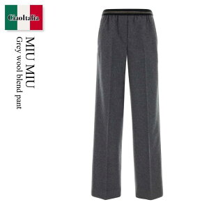 �y���ʌ���E�݌Ɍ���E�����ҏ����I�z �~���E�~���E / Miu Miu Grey Wool Blend Pant / MP1948 F0031 / MP1948 SOOO125Q F0031 / MP1948SOOO125Q / MP1948SOOO125Q F0031 / MP1948SOOO125QF0031 / �p���c