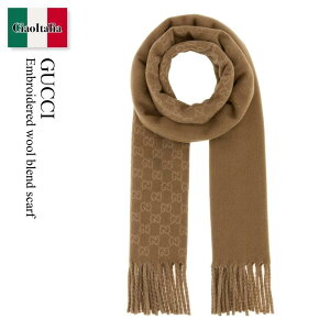 �y���ʌ���E�݌Ɍ���E�����ҏ����I�z �O�b�` / Gucci Embroidered Wool Blend Scarf / 852038 4GAKX / 852038 4GAKX 9879 / 8520384GAKX / 8520384GAKX 9879 / 8520384GAKX9879 / �}�t���[