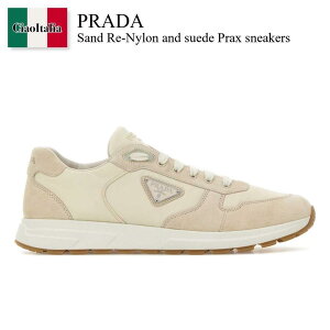 �y���ʌ���E�݌Ɍ���E�����ҏ����I�z �v���_ / Prada Sand Re-Nylon And Suede Prax Sneakers / 2EE436 F0304 / 2EE436 FG000ZJM F0304 / 2EE436FG000ZJM / 2EE436FG000ZJM F0304 / 2EE436FG000ZJMF0304 / �X�j�[�J�[