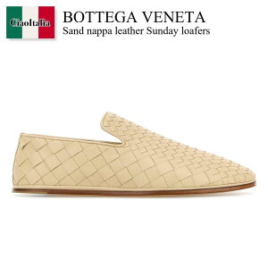 �y���ʌ���E�݌Ɍ���E�����ҏ����I�z �{�b�e�K�E���F�l�^ / Bottega Veneta Sand Nappa Leather Sunday Loafers / 855192 V66L0 / 855192 V66L0 9707 / 855192V66L0 / 855192V66L0 9707 / 855192V66L09707 / �h���X�V���[�Y�E�v�C�E