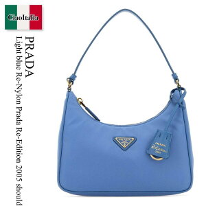 �y���ʌ���E�݌Ɍ���E�����ҏ����I�z �v���_ / ���΂� / �J�o�� / Prada Light Blue Re-Nylon Prada Re-Edition 2005 Shoulder Bag / 1N204X F03FQ / 1N204X R064 F03FQ / 1N204XR064 / 1N204XR064 F03FQ / 1N204XR064F03FQ / �V�����_�[