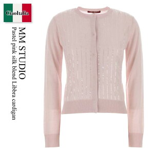 �y���ʌ���E�݌Ɍ���E�����ҏ����I�z �}�b�N�X�}�[�� / Mm Studio Pastel Pink Silk Blend Libbra Cardigan / 261634 002 / 261634 1081600 002 / 2616341081600 / 2616341081600 002 / 2616341081600002 / �J�[�f�B�K��
