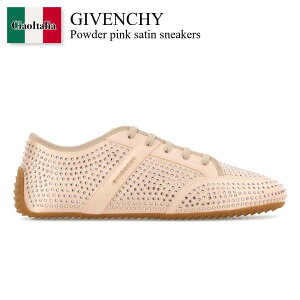 �y���ʌ���E�݌Ɍ���E�����ҏ����I�z �W�o���V�B / Givenchy Powder Pink Satin Sneakers / BE004KE2GF / BE004KE2GF 272 / BE004KE2GF272 / �X�j�[�J�[
