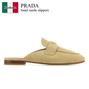�y���ʌ���E�݌Ɍ���E�����ҏ����I�z �v���_ / Prada Sand Suede Slippers / 1D766N F0379 / 1D766N F010103 F0379 / 1D766NF010103 / 1D766NF010103 F0379 / 1D766NF010103F0379 / �T���_���E�~���[��