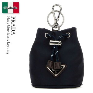 �y���ʌ���E�݌Ɍ���E�����ҏ����I�z �v���_ / Prada Navy Blue Fabric Key Ring / 2TT202 F0008 / 2TT202 2HE1 F0008 / 2TT2022HE1 / 2TT2022HE1 F0008 / 2TT2022HE1F0008 / �L�[�P�[�X�E�L�[�����O