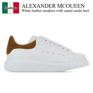 �y���ʌ���E�݌Ɍ���E�����ҏ����I�z �A���L�T���_�[�E�}�b�N�C�[�� / Alexander Mcqueen White Leather Sneakers / 553770 WIAJW / 553770 WIAJW 9900 / 553770WIAJW / 553770WIAJW 9900 / 553770WIAJW9900 / �X�j�[�J�[