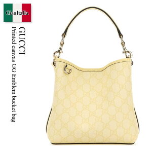 �y���ʌ���E�݌Ɍ���E�����ҏ����I�z �O�b�` / ���΂� / �J�o�� / Gucci Printed Canvas Gg Emblem Bucket Bag / 815118 FAD6L / 815118 FAD6L 7546 / 815118FAD6L / 815118FAD6L 7546 / 815118FAD6L7546 / �V�����_�[�o�b�O�E�|�V