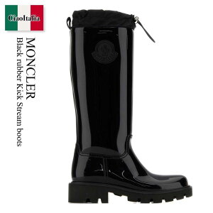 �y���ʌ���E�݌Ɍ���E�����ҏ����I�z �����N���[�� / Moncler Black Rubber Kick Stream Boots / L109B4 999 / L109B4 G00010M9561 999 / L109B4G00010M9561 / L109B4G00010M9561 999 / L109B4G00010M9561999 / �����O�u�[�c