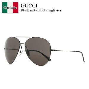 �y���ʌ���E�݌Ɍ���E�����ҏ����I�z �O�b�` / Gucci Black Metal Pilot Sunglasses / 865673 I3330 / 865673 I3330 1012 / 865673I3330 / 865673I3330 1012 / 865673I33301012 / �T���O���X