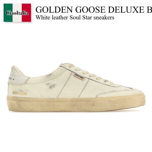 �y���ʌ���E�݌Ɍ���E�����ҏ����I�z �S�[���f���O�[�X / Golden Goose Deluxe Brand White Leather Soul Star Sneakers / GMF00464F005049 / GMF00464F005049 11629 / GMF00464F00504911629 / �X�j�[�J�[