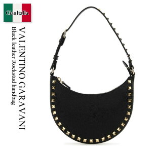 �y���ʌ���E�݌Ɍ���E�����ҏ����I�z �o�����`�m / ���΂� / �J�o�� / Valentino Garavani Black Leather Rockstud Handbag / 7W2P0AI7VSH / 7W2P0AI7VSH 0NO / 7W2P0AI7VSH0NO / �n���h�o�b�O