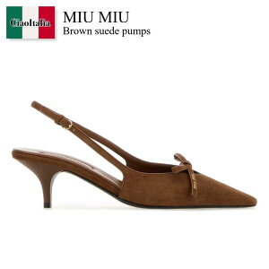 �y���ʌ���E�݌Ɍ���E�����ҏ����I�z �~���E�~���E / Miu Miu Brown Suede Pumps / 5I474E F0316 / 5I474E F055008 F0316 / 5I474EF055008 / 5I474EF055008 F0316 / 5I474EF055008F0316 / �p���v�X