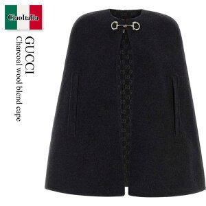 �y���ʌ���E�݌Ɍ���E�����ҏ����I�z �O�b�` / Gucci Charcoal Wool Blend Cape / 852796 ZAQW0 / 852796 ZAQW0 1179 / 852796ZAQW0 / 852796ZAQW0 1179 / 852796ZAQW01179 / �|���`���E�P�[�v