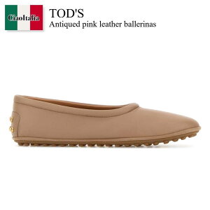 �y���ʌ���E�݌Ɍ���E�����ҏ����I�z �g�b�Y / Tod'S Antiqued Pink Leather Ballerinas / XXW04M0KC50SWZ / XXW04M0KC50SWZ M027 / XXW04M0KC50SWZM027 / �o���G�V���[�Y