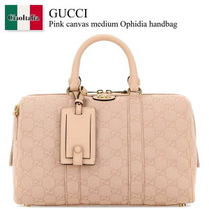�y���ʌ���E�݌Ɍ���E�����ҏ����I�z �O�b�` / ���΂� / �J�o�� / Gucci Pink Canvas Medium Ophidia Handbag / 857595 AAF09 / 857595 AAF09 6843 / 857595AAF09 / 857595AAF09 6843 / 857595AAF096843 / �n���h�o�b�O