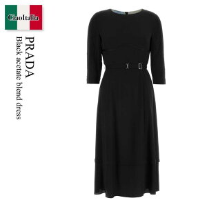 �y���ʌ���E�݌Ɍ���E�����ҏ����I�z �v���_ / Prada Black Acetate Blend Dress / P3R31R F0002 / P3R31R SOOO19EE F0002 / P3R31RSOOO19EE / P3R31RSOOO19EE F0002 / P3R31RSOOO19EEF0002 / �����s�[�X