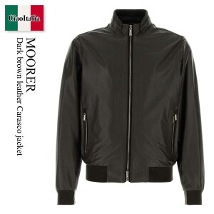 �y���ʌ���E�݌Ɍ���E�����ҏ����I�z ���[���[ / Moorer Dark Brown Leather Carasco Jacket / CARASCOP14 / CARASCOP14 MORO / CARASCOP14MORO / ���U�[�W���P�b�g
