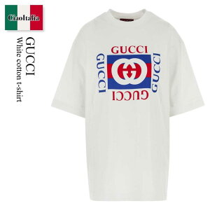 �y���ʌ���E�݌Ɍ���E�����ҏ����I�z �O�b�` / Gucci White Cotton T-Shirt / 784361 XJGKA / 784361 XJGKA 9074 / 784361XJGKA / 784361XJGKA 9074 / 784361XJGKA9074 / T�V���c�E�J�b�g�\�[