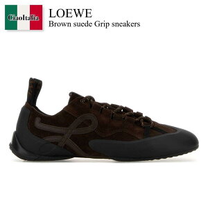 �y���ʌ���E�݌Ɍ���E�����ҏ����I�z ���G�x / Loewe Brown Suede Grip Sneakers / L814282X78 / L814282X78 DARBRODARBRO / L814282X78DARBRODARBRO / �X�j�[�J�[
