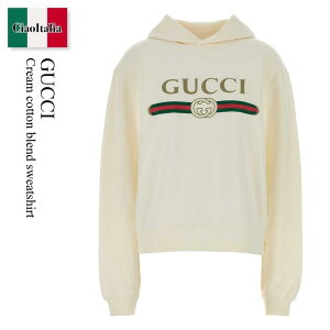 �y���ʌ���E�݌Ɍ���E�����ҏ����I�z �O�b�` / Gucci Cream Cotton Blend Sweatshirt / 865106 XJHT8 / 865106 XJHT8 9066 / 865106XJHT8 / 865106XJHT8 9066 / 865106XJHT89066 / �p�[�J�[�E�t�[�f�B