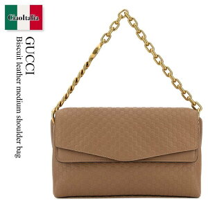 �y���ʌ���E�݌Ɍ���E�����ҏ����I�z �O�b�` / ���΂� / �J�o�� / Gucci Biscuit Leather Medium Shoulder Bag / 857622 AAF1I / 857622 AAF1I 2803 / 857622AAF1I / 857622AAF1I 2803 / 857622AAF1I2803 / �V�����_�[�o�b�O�E�|�V