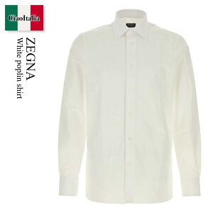 �y���ʌ���E�݌Ɍ���E�����ҏ����I�z �G�����l�W���h�[�j�A / Zegna White Poplin Shirt / R301063A39MS0PA / R301063A39MS0PA G / R301063A39MS0PAG / �V���c
