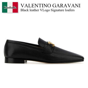 �y���ʌ���E�݌Ɍ���E�����ҏ����I�z �o�����`�m / Valentino Garavani Black Leather Vlogo Signature Loafers / 8Y0S0N03ZWD / 8Y0S0N03ZWD 0NO / 8Y0S0N03ZWD0NO / �h���X�V���[�Y�E�v�C�E�r�W�l�X�V���[�Y