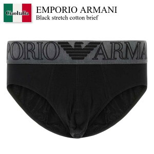 �y���ʌ���E�݌Ɍ���E�����ҏ����I�z �G���|���I�E�A���}�[�j / Emporio Armani Black Stretch Cotton Brief / EM0002 29AF18890 / EM0002 29AF18890 UC001 / EM000229AF18890 / EM000229AF18890 UC001 / EM000229AF18890UC001 / �u���[�t
