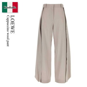 �y���ʌ���E�݌Ɍ���E�����ҏ����I�z ���G�x / Loewe Cappuccino Wool Pant / S540Y04XNP / S540Y04XNP LIGHTTAUPE / S540Y04XNPLIGHTTAUPE / �p���c