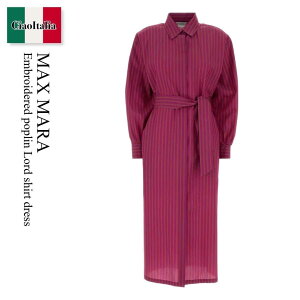 �y���ʌ���E�݌Ɍ���E�����ҏ����I�z �}�b�N�X�}�[�� / Max Mara Embroidered Poplin Lord Shirt Dress / 261122 006 / 261122 1112600 006 / 2611221112600 / 2611221112600 006 / 2611221112600006 / �����s�[�X