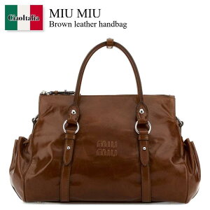 �y���ʌ���E�݌Ɍ���E�����ҏ����I�z �~���E�~���E / ���΂� / �J�o�� / Miu Miu Brown Leather Handbag / 5BA328 F0BW5 / 5BA328 2A44 F0BW5 / 5BA3282A44 / 5BA3282A44 F0BW5 / 5BA3282A44F0BW5 / �n���h�o�b�O