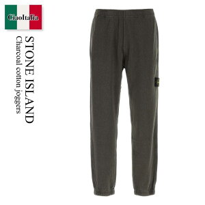 �y���ʌ���E�݌Ɍ���E�����ҏ����I�z �X�g�[���A�C�����h / Stone Island Charcoal Cotton Joggers / L1S156200012S0060 / L1S156200012S0060 V0165 / L1S156200012S0060V0165 / �g���b�N�p���c�E�W���[�W