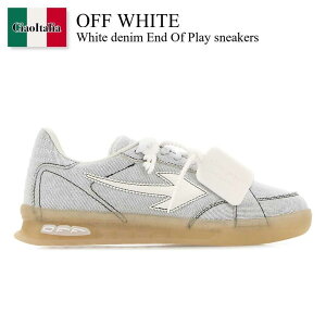 �y���ʌ���E�݌Ɍ���E�����ҏ����I�z �I�t�z���C�g / Off White White Denim End Of Play Sneakers / W28NZ6D001 / W28NZ6D001 0110 / W28NZ6D0010110 / �X�j�[�J�[