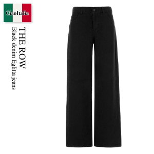 �y���ʌ���E�݌Ɍ���E�����ҏ����I�z �U�E���E / The Row Black Denim Eglitta Jeans / 6525W 3654 / 6525W 3654 BLK / 6525W3654 / 6525W3654 BLK / 6525W3654BLK / �f�j���E�W�[�p��