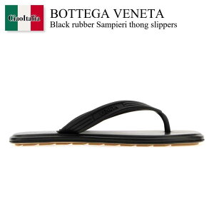 �y���ʌ���E�݌Ɍ���E�����ҏ����I�z �{�b�e�K�E���F�l�^ / Bottega Veneta Black Rubber Sampieri Thong Slippers / 867821 V00P5 / 867821 V00P5 1000 / 867821V00P5 / 867821V00P5 1000 / 867821V00P51000 / �T���_���E�~���[��