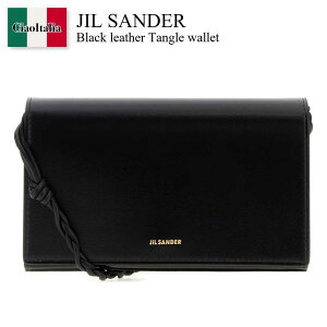 �y���ʌ���E�݌Ɍ���E�����ҏ����I�z �W���T���_�[ / Jil Sander Black Leather Tangle Wallet / J10VL0023P 4841 / J10VL0023P 4841 001 / J10VL0023P4841 / J10VL0023P4841 001 / J10VL0023P4841001 / �����z