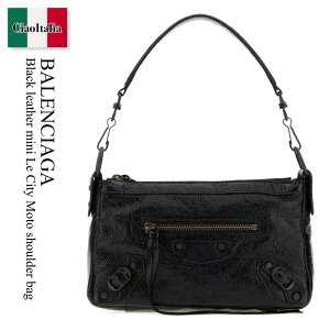 �y���ʌ���E�݌Ɍ���E�����ҏ����I�z �o�����V�A�K / ���΂� / �J�o�� / Balenciaga Black Leather Mini Le City Moto Shoulder Bag / 866122 2ABEK / 866122 2ABEK 1000 / 8661222ABEK / 8661222ABEK 1000 / 8661222ABEK1000 / �V�����_