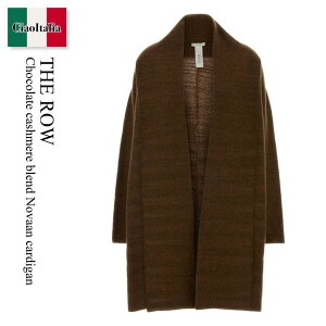 �y���ʌ���E�݌Ɍ���E�����ҏ����I�z �U�E���E / The Row Chocolate Cashmere Blend Novaan Cardigan / 10692 Y992 / 10692 Y992 CIN / 10692Y992 / 10692Y992 CIN / 10692Y992CIN / �J�[�f�B�K��