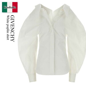 �y���ʌ���E�݌Ɍ���E�����ҏ����I�z �W�o���V�B / Givenchy White Poplin Shirt / BW61K21642 / BW61K21642 100 / BW61K21642100 / �u���E�X�E�V���c
