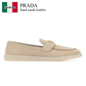 �y���ʌ���E�݌Ɍ���E�����ҏ����I�z �v���_ / Prada Sand Suede Loafers / 1D222N F0354 / 1D222N FB025037 F0354 / 1D222NFB025037 / 1D222NFB025037 F0354 / 1D222NFB025037F0354 / ���[�t�@�[�E�I�b�N�X�t�H�[�h