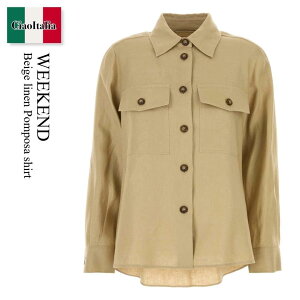 �y���ʌ���E�݌Ɍ���E�����ҏ����I�z �E�B�[�N�G���h �}�b�N�X�}�[�� / Weekend Beige Linen Pomposa Shirt / 261504 001 / 261504 1023600 001 / 2615041023600 / 2615041023600 001 / 2615041023600001 / �u���E�X�E�V���c
