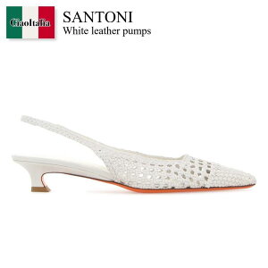 �y���ʌ���E�݌Ɍ���E�����ҏ����I�z �T���g�[�j / Santoni White Leather Pumps / WDTI72261HA2SARX / WDTI72261HA2SARX I80 / WDTI72261HA2SARXI80 / �p���v�X