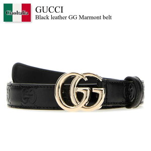 �y���ʌ���E�݌Ɍ���E�����ҏ����I�z �O�b�` / Gucci Black Leather Gg Marmont Belt / 409417 AAD5L / 409417 AAD5L 1000 / 409417AAD5L / 409417AAD5L 1000 / 409417AAD5L1000 / �x���g