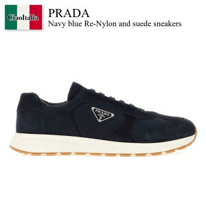 �y���ʌ���E�݌Ɍ���E�����ҏ����I�z �v���_ / Prada Navy Blue Re-Nylon And Suede Sneakers / 2EE455 F0008 / 2EE455 FG000D7R F0008 / 2EE455FG000D7R / 2EE455FG000D7R F0008 / 2EE455FG000D7RF0008 / �X�j�[�J�[