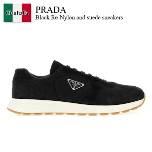 �y���ʌ���E�݌Ɍ���E�����ҏ����I�z �v���_ / Prada Black Re-Nylon And Suede Sneakers / 2EE455 F0632 / 2EE455 FG000D7R F0632 / 2EE455FG000D7R / 2EE455FG000D7R F0632 / 2EE455FG000D7RF0632 / �X�j�[�J�[