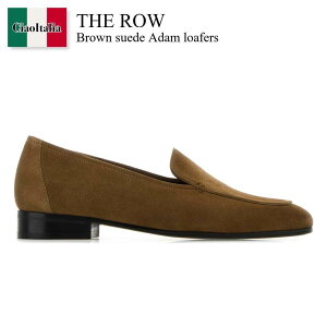 �y���ʌ���E�݌Ɍ���E�����ҏ����I�z �U�E���E / The Row Brown Suede Adam Loafers / F1801 L303 / F1801 L303 MCD / F1801L303 / F1801L303 MCD / F1801L303MCD / ���[�t�@�[�E�I�b�N�X�t�H�[�h