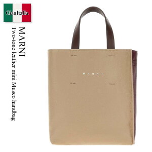 �y���ʌ���E�݌Ɍ���E�����ҏ����I�z �}���j / ���΂� / �J�o�� / Marni Two-Tone Leather Mini Museo Handbag / SHMP0040R0P6533 / SHMP0040R0P6533 ZP273 / SHMP0040R0P6533ZP273 / �n���h�o�b�O