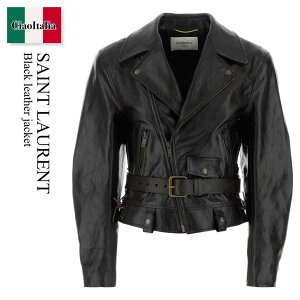 �y���ʌ���E�݌Ɍ���E�����ҏ����I�z �T�����[���� / Saint Laurent Black Leather Jacket / 865713 YCVG2 / 865713 YCVG2 2825 / 865713YCVG2 / 865713YCVG2 2825 / 865713YCVG22825 / ���U�[�W���P�b�g�E�R�[�g