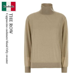 �y���ʌ���E�݌Ɍ���E�����ҏ����I�z �U�E���E / The Row Cappuccino Cashmere Blend Orly Sweater / 11120 Y1001 / 11120 Y1001 TAU / 11120Y1001 / 11120Y1001 TAU / 11120Y1001TAU / �j�b�g�E�Z�[�^�[